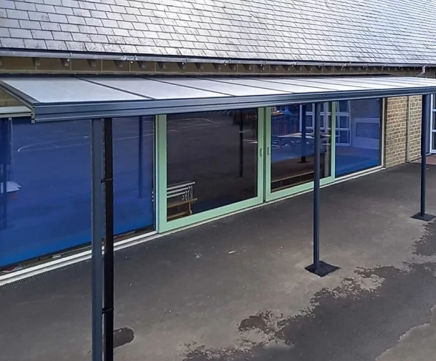 Simplicity 16 Polycarbonate - outdoor carport and porch canopy system