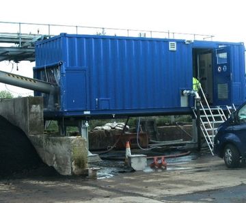 Decasmart - containerised centrifuge systems for rapid on-site installation