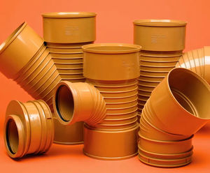 Wavin Osma UltraRib - PVC-U corrugated drainage pipe for underground sewers
