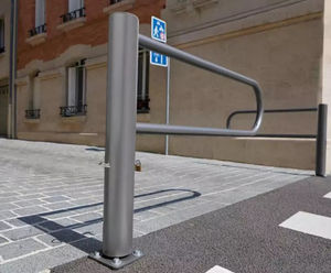 Swivel Access Gate - steel pedestrian barrier for urban access control