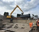 Refurbishing two 25m trickling filters at Pirehill Sewage Treatment Works