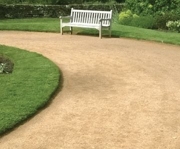 Self binding gravels | EXTERNAL WORKS