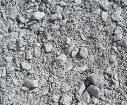 Granite Type 1 - crushed stone sub-base for driveways and highways