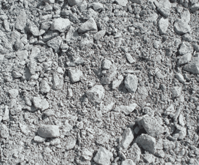Granite Type 1 - crushed stone sub-base for driveways and highways