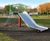 Bespoke Wide Trough Slide - stainless steel playground slide for parks 3