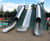 Bespoke Tunnel Slides - custom stainless steel playground tube slide 1