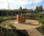 Timber Barrel Roundabout - wheelchair accessible wooden playground spinner 3