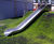 Half Round Slides - metal playground slide for embankments and curves 6