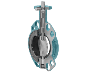 GEMÜ R481 - metal pneumatic butterfly valve for liquid flow control