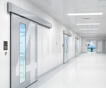 TORMAX T2 Opac Hermetic - aluminium hospital airtight sliding door system