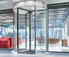 TORMAX T5 Series Classic Large - steel revolving door for large entrances