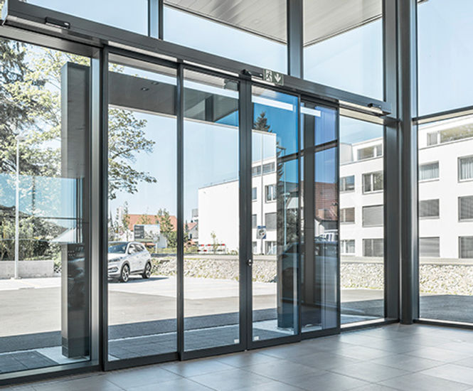 TORMAX T2 Series Telescopic Sliding Door Systems - glass automatic doors