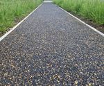 Enviro-Pave - recycled rubber and aggregate porous pathway surfacing