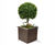 Haworth - recycled plastic outdoor commercial street planter 2