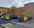 Recycled plastic parklet - modular urban seating and planter system 0