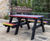 Bradshaw - recycled plastic wheelchair-accessible picnic table 3
