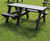 Bradshaw - recycled plastic wheelchair-accessible picnic table 4