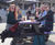 Denholme - heavy-duty recycled plastic A-frame 4–6 seater picnic table 3