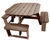 Rishworth - octagonal recycled plastic 8-seater picnic table 1