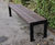 Shibden - steel and recycled plastic backless bench 1