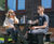 Wainsgate - compact 2-seater recycled plastic picnic table and benches 1