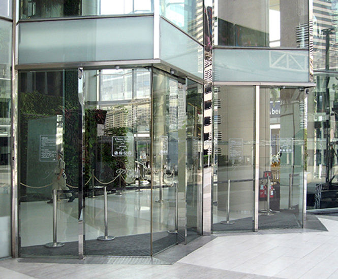 TORMAX T2 Series - angular automatic sliding doors