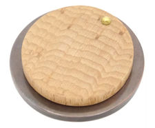 Arbor Escutcheons - door keyhole cover with bronze finish