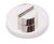 Arbor Emergency Release Turnpiece - wood & nickel door lock for privacy 2