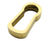 Classic Escutcheon - solid brass keyhole cover for interior doors 5