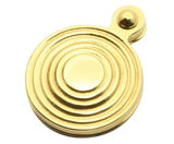Classic Escutcheon - solid brass keyhole cover for interior doors - on this page