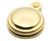 Classic Escutcheon - solid brass keyhole cover for interior doors 2