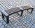 Skipton - curved recycled plastic outdoor bench 0