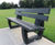 Harewood - recycled plastic outdoor bench 2
