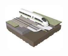 Terram PW1 & PW9 - rail ballast trackbed separator geotextiles