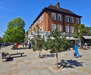 Tree pit systems for planting scheme - Dulwich Village, London