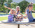 Speed Gyro - accessible HPL playground roundabout for 8 seated children 0