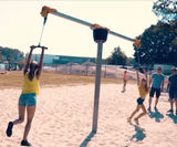 Turnfly J3504N - metal playground swing for spinning and paragliding fun - on this page