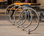 S37 Cycle Stand - stainless steel bike rack for outdoor parking