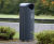 S16.2 Litter Bin - steel outdoor litter bin with ashtray, 120L capacity 0