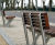 S31 Seat - hardwood and steel outdoor bench for public spaces 4