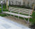 S31 Seat - hardwood and steel outdoor bench for public spaces 2