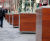 S39 Planter - hardwood and steel outdoor planter with seating rim 1