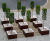 S39 Planter - hardwood and steel outdoor planter with seating rim 5