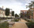 S56 Bench - hardwood and stone outdoor seating for public spaces 4