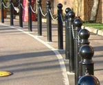GFC5000 Ornamental Bollard - mild steel decorative parking barrier