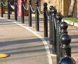 GFC5000 Ornamental Bollard - mild steel decorative parking barrier - on this page