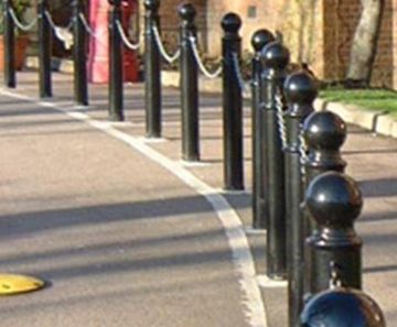 GFC5000 Ornamental Bollard - mild steel decorative parking barrier