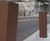 Hesperia - steel or corten steel square bollards 6
