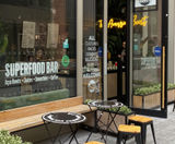 Invisible swing door automation provides seamless access to London café - on this page