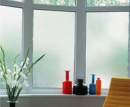 Frosted window film